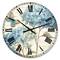 Designart Butterfly Blue Garden II Traditional Wall Clock